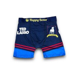 Happy Boxer Ted Lasso "Believe" Men's Boxer Brief + Crew Socks - Large